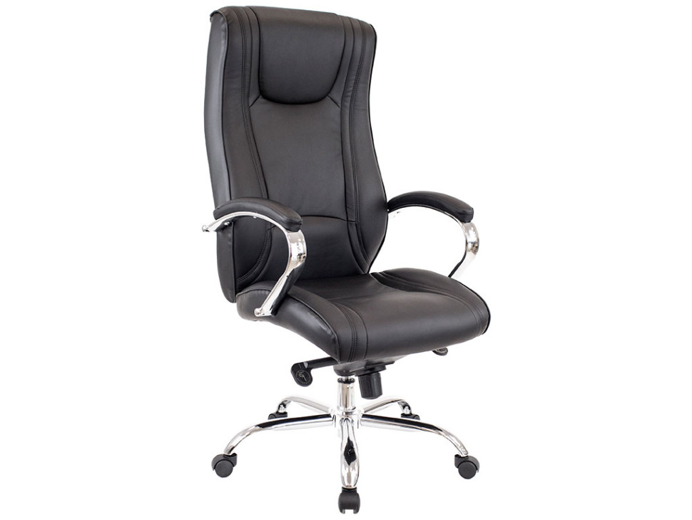 Кресло King М натуральная кожа черная Кресло King М натуральная кожа черная